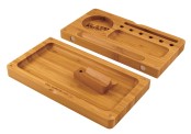 Raw Bamboo Tray Flip Plain